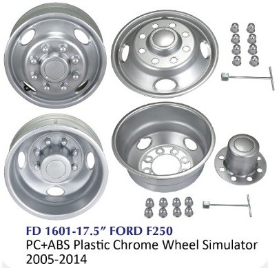 Chrome Truck Wheel Simulator - FD 1601-17.5 فورد F250.5